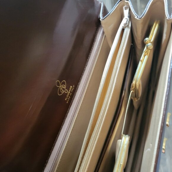 Michelangelo Florence Leather Vintage Handbag, Loved with a few scuffs - Picture 4 of 12